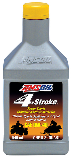 0W-40 Formula 4-Stroke PowerSports Synthetic Motor Oil (AFF) 0W40
